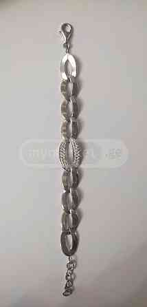 Rhodium plated silver bracelet Tbilisi