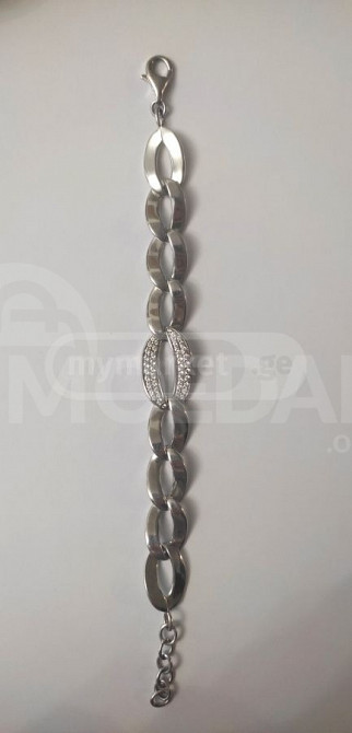 როდირებული ვერცხლის სამაჯური თბილისი - photo 2