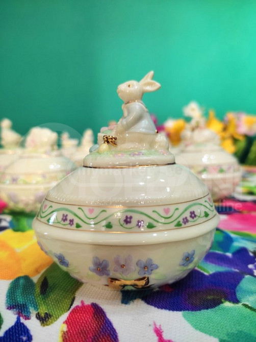 ფაიფურის ხელით მოხატული ზარდახშა თბილისი - photo 1