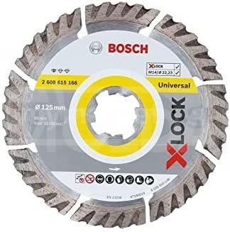 BOSCH X-LOCK 125mm diamond concrete cutting disc Tbilisi - photo 1