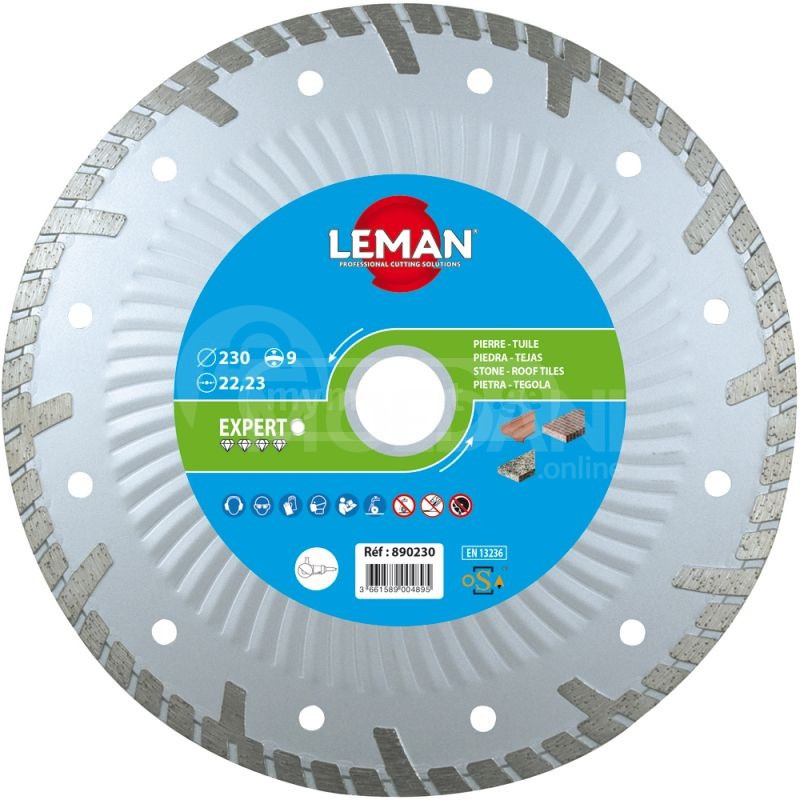 LEMAN FRANCE 230მმ გრანიტის საჭრელი ალმასიანი დისკი თბილისი - photo 1