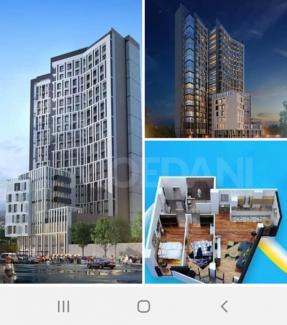 Apartments For Sale three-room 86.9м² 17/23 floor Tbilisi - photo 1