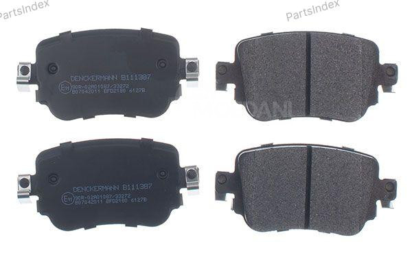 rear Brake Pads Denckermann B111387 Tbilisi - photo 1