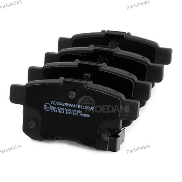 Колодки тормозные дисковые Denckermann B110990 Тбилиси - изображение 4