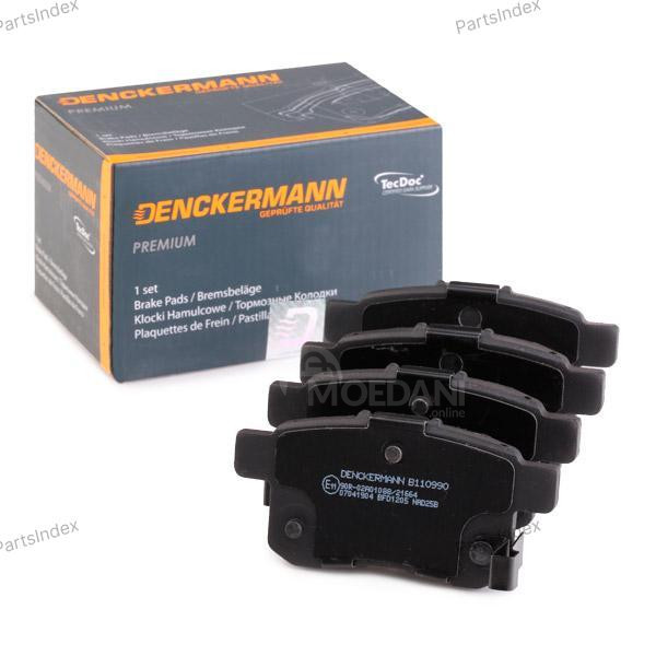 Колодки тормозные дисковые Denckermann B110990 Тбилиси - изображение 2