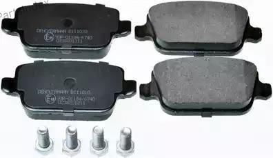 სამუხრუჭე დისკის ხუნდები  ( hundebi ) Denckermann B111010 თბილისი - photo 1