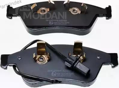 სამუხრუჭე დისკის ხუნდები  ( hundebi ) Denckermann B110984 თბილისი - photo 1