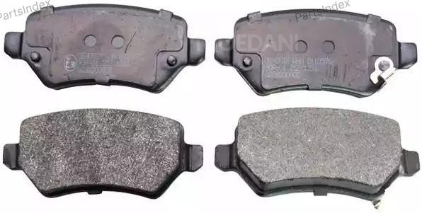 სამუხრუჭე დისკის ხუნდები  ( hundebi ) Denckermann B110576 თბილისი - photo 1