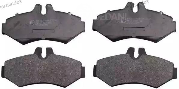 Колодки тормозные дисковые Denckermann B110457 Тбилиси - изображение 1