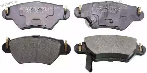 Колодки тормозные дисковые Denckermann B110575 Тбилиси - изображение 1