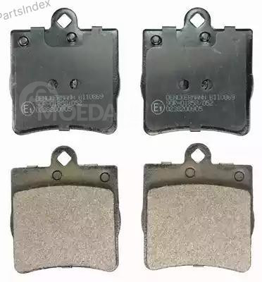 Колодки тормозные дисковые Denckermann B110869 Тбилиси - изображение 1
