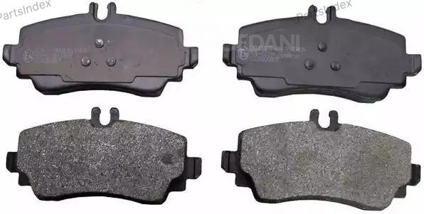 Колодки тормозные дисковые Denckermann B110439 Тбилиси - изображение 1