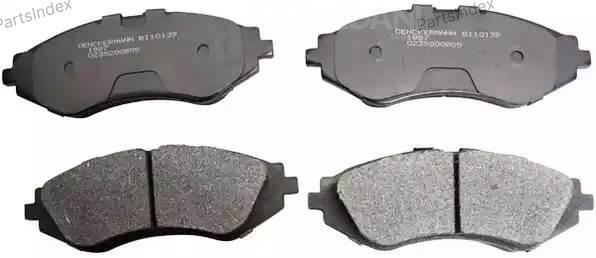 Колодки тормозные дисковые Denckermann B110139 Тбилиси - изображение 1