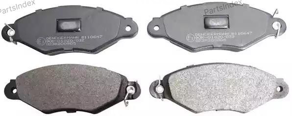 Колодки тормозные дисковые Denckermann B110647 Тбилиси - изображение 1