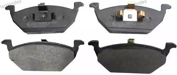 Колодки тормозные дисковые Denckermann B110697 Тбилиси - изображение 1