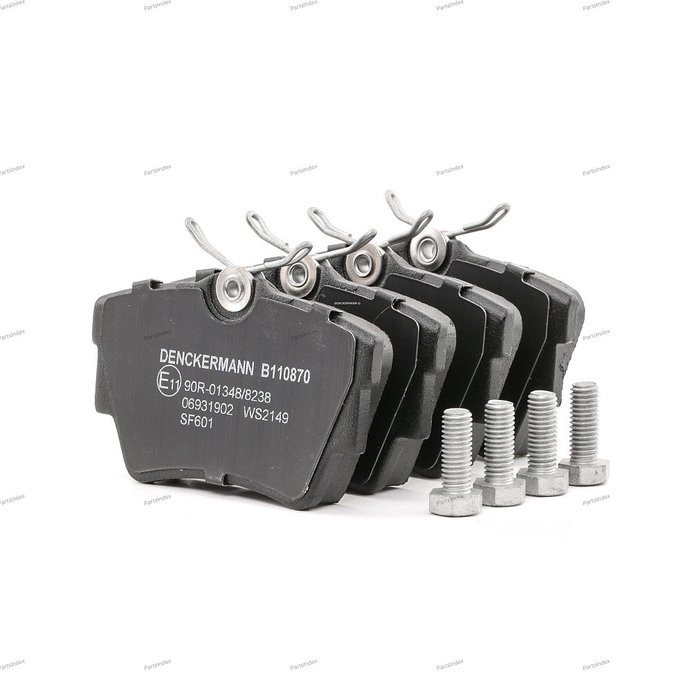 Колодки тормозные дисковые Denckermann B110870 Тбилиси - изображение 2