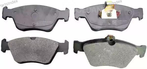 Колодки тормозные дисковые Denckermann B110449 Тбилиси - изображение 1