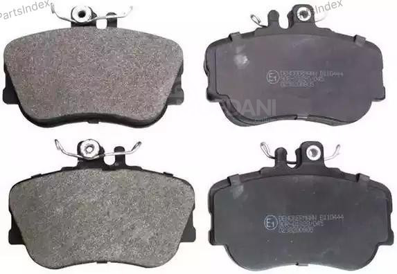 Колодки тормозные дисковые Denckermann B110444 Тбилиси - изображение 1