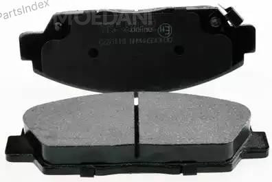 Колодки тормозные дисковые Denckermann B110273 Тбилиси - изображение 1
