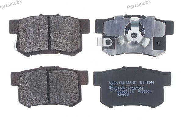 Колодки тормозные дисковые Denckermann B111344 Тбилиси - изображение 1