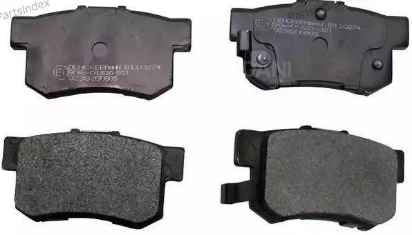 Колодки тормозные дисковые Denckermann B110274 Тбилиси - изображение 1