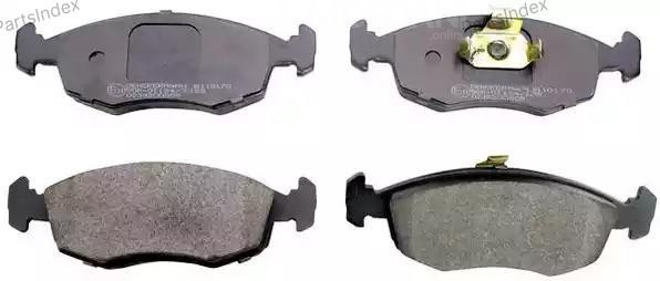Колодки тормозные дисковые Denckermann B110170 Тбилиси - изображение 1