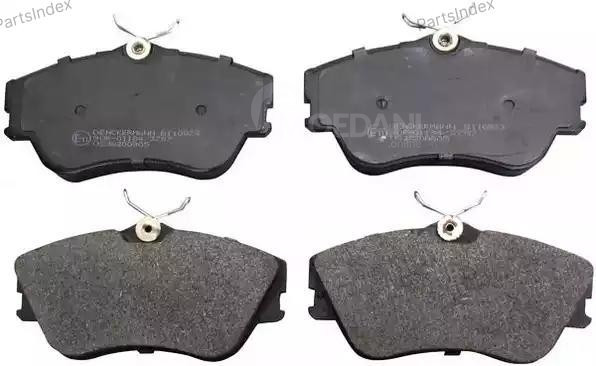 Колодки тормозные дисковые Denckermann B110823 Тбилиси - изображение 1