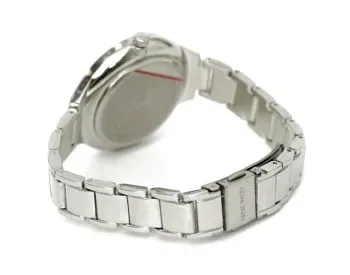 Nine West Women's Silver-Tone Bracelet Watch NW/2337Omsv თბილისი