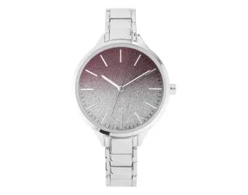 Nine West Women's Silver-Tone Bracelet Watch NW/2337Omsv თბილისი