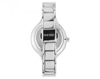 Nine West Women's Silver-Tone Bracelet Watch NW/2337Omsv თბილისი - photo 4