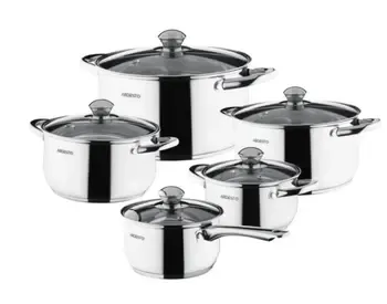 Ქვაბების ნაკრები Ardesto Cookware set Gemini Gourmet Varese თბილისი