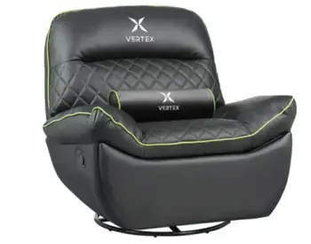 Სათამაშო სავარძელი Vertex Throne Gaming Sofa Green/PVC თბილისი