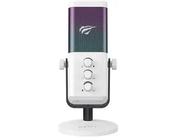 Მიკროფონი Havit Gk65 Recording Live Microphone White თბილისი