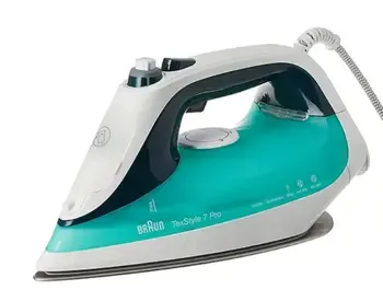 Braun Si7042Gr არის TexStyle 7 სერიის გამორჩეული ორთქლის უთო თბილისი