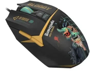 Მაუსი A4tech Bloody W63 MAX RGB Gaming Mouse Renegade Midnig თბილისი