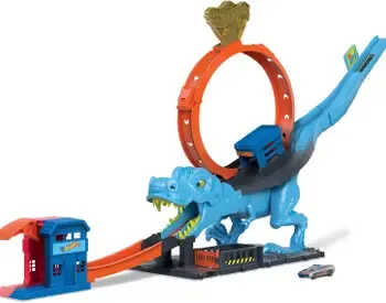 Სათამაშო კომპლექტი Mattel HW City T-Rex Chomp Down თბილისი