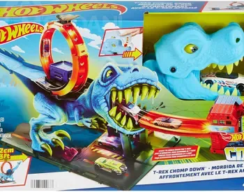 Სათამაშო კომპლექტი Mattel HW City T-Rex Chomp Down თბილისი - photo 2