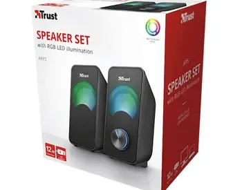 Დინამიკი Trust Arys Compact RGB 2.0 Speaker Set თბილისი
