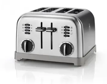 Ტოსტერი Cuisinart Cpt180E 4 Slice Toaster Silver თბილისი - photo 3