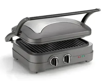 Გრილი Cuisinart Gr47E Griddler Elite Grill Gray თბილისი