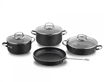 Ქვაბის და ტაფის ნაკრები Korkmaz A1371 Cookware თბილისი