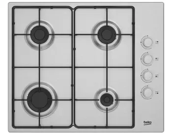 Ჩასაშენებელი გაზის ზედაპირი Beko Higg 641C3 SX b100 თბილისი
