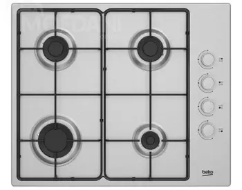 Ჩასაშენებელი გაზის ზედაპირი Beko Higg 641C3 SX b100 თბილისი - photo 1