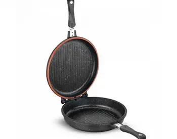 Ელექტრო ტაფა Korkmaz A1427 Duplo Grill Frypan 30cm თბილისი - photo 2