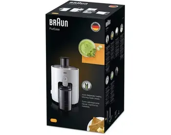 Წვენსაწური Braun Sj3100Wh არის უმაღლესი ხარისხის მოწყობილობა თბილისი