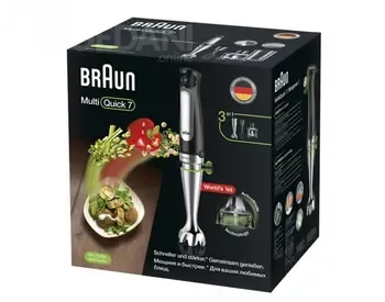 Braun Mq7035X ხელის ბლენდერი იდეალური არჩევანია თქვენს სამზარეულოსთვის თბილისი - photo 1