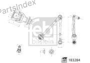 დაკიდების ბერკეტი  richagi Febi bilstein 183284 თბილისი - photo 1