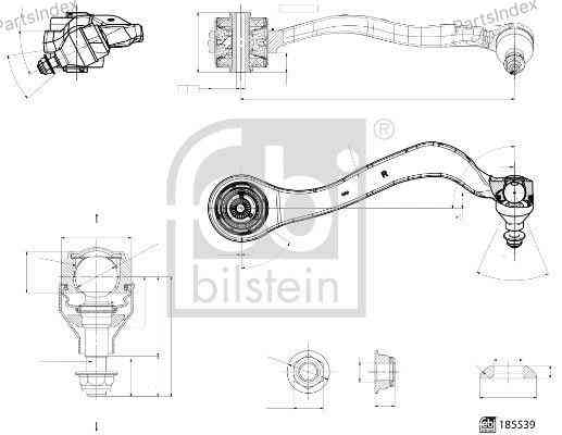 Control Arm Febi bilstein 185539 Tbilisi