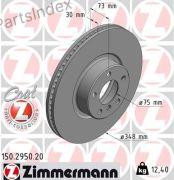 სამუხრუჭე დისკები ( oporni diski ) Zimmermann 150.2950.20 თბილისი - photo 1