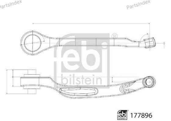 დაკიდების ბერკეტი  richagi Febi bilstein 177896 თბილისი